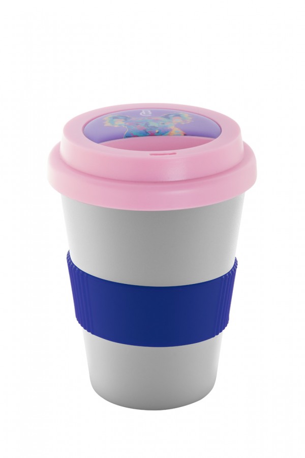 CreaCup Mini cană termoizolantă personalizată  alb