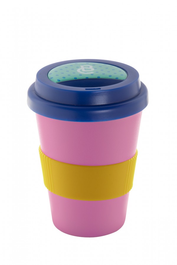 CreaCup Mini cană termoizolantă personalizată  galben