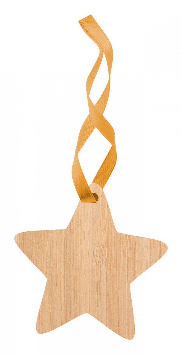 Holonda ornament brad de Craciun, stea  natural