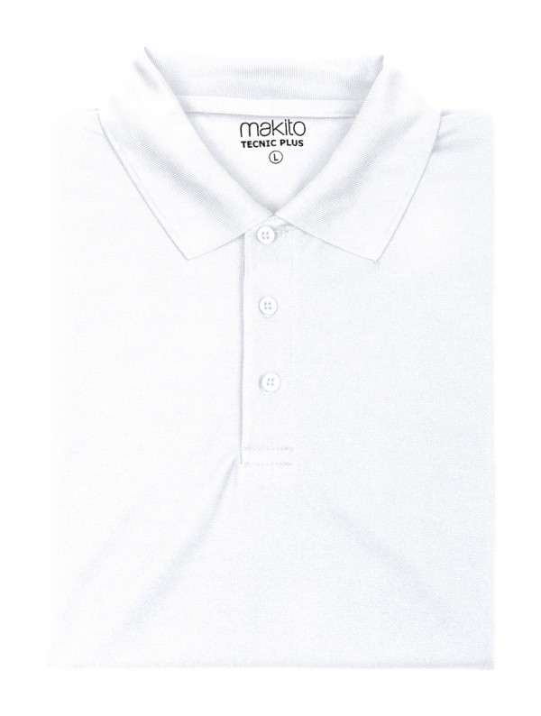 Tecnic Plus tricou polo L alb