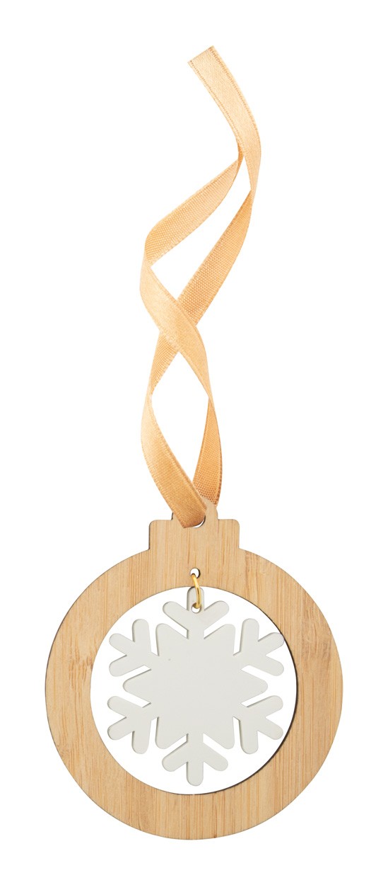 DoubleTree ornament de brad  natural