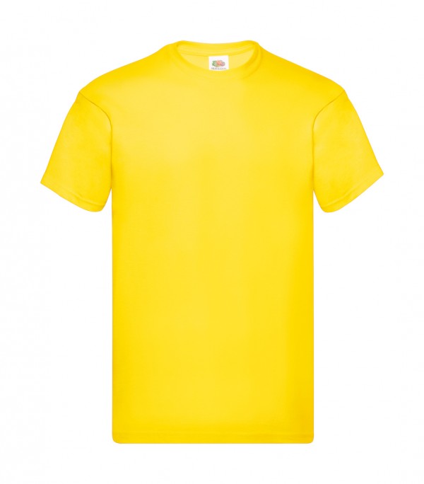 Original T Tricou XXL galben