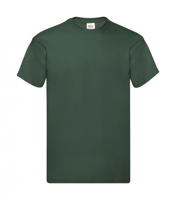 Original T Tricou XXL verde închis