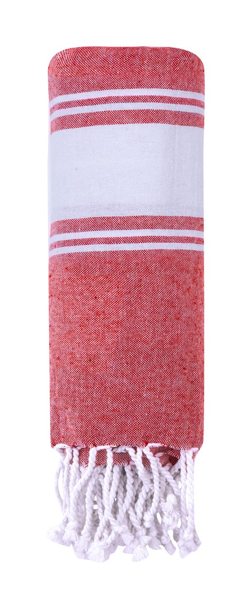 Donell beach towel  roșu