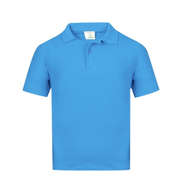 Keya YPS180 kids polo shirt  albastru deschis