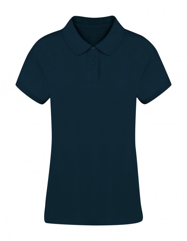 Koupan tricou polo damă  albastru închis