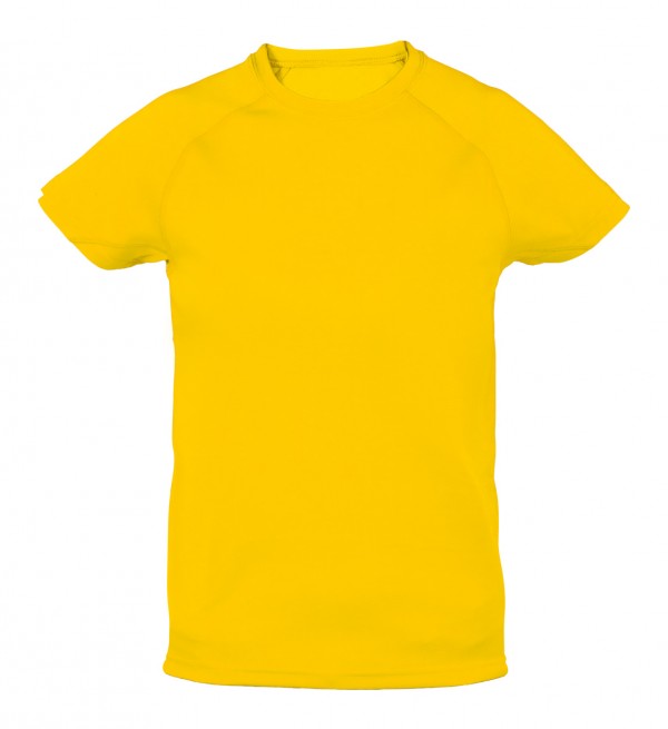 Tecnic Plus K tricou copii 6-8 galben