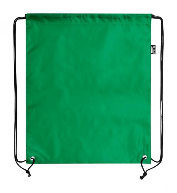 Lambur rucsac drawstring, material reciclat RPET  verde