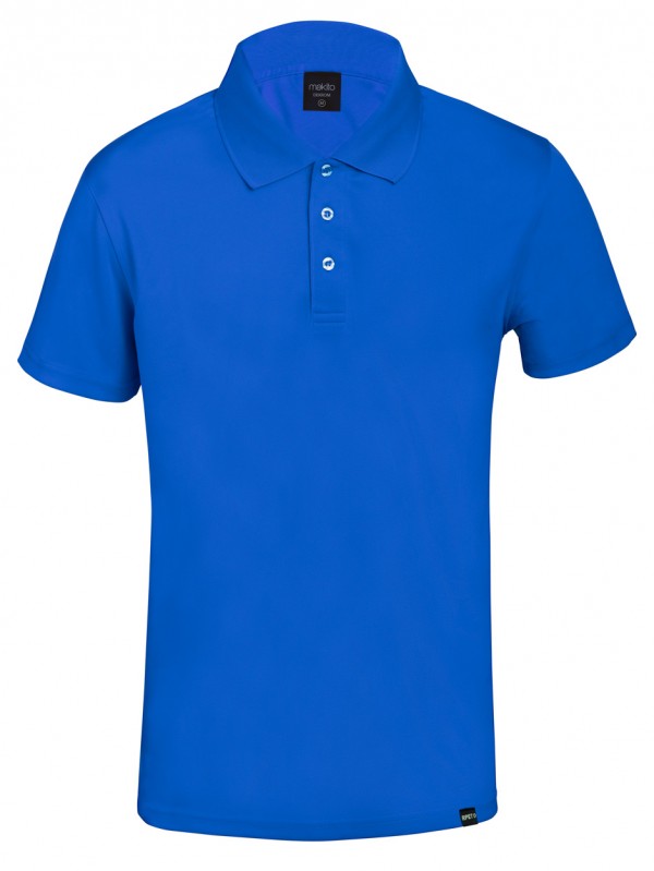 Dekrom tricou polo rpet M albastru