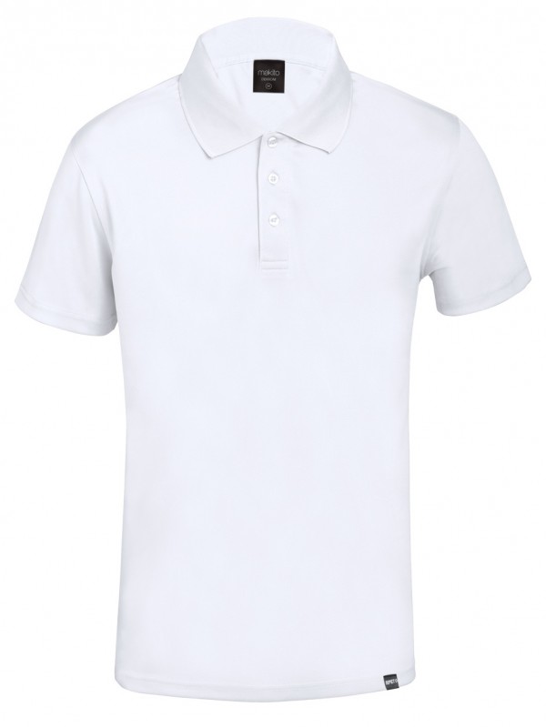 Dekrom tricou polo rpet M alb