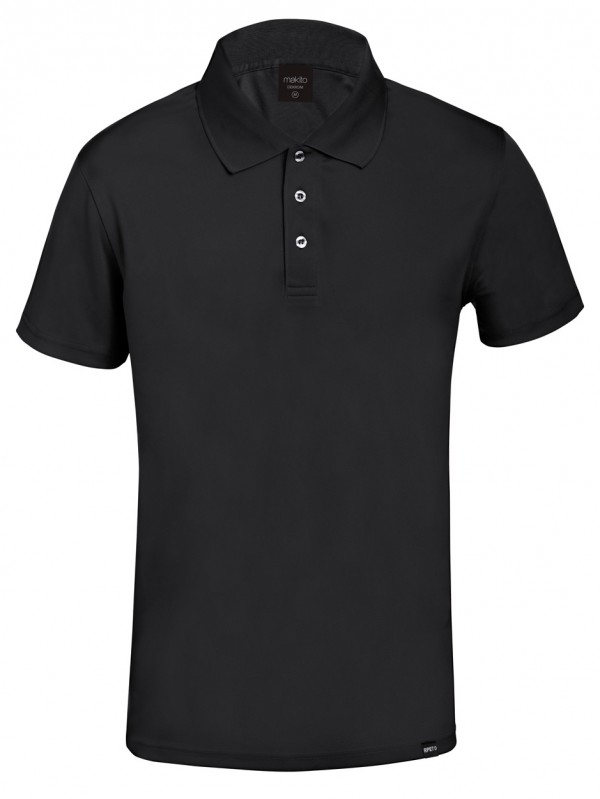 Dekrom tricou polo rpet L negru