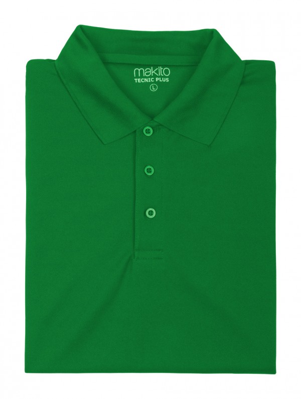 Tecnic Plus tricou polo XL verde