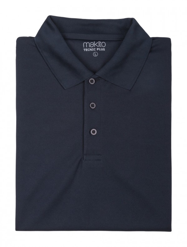 Tecnic Plus tricou polo XXL albastru închis