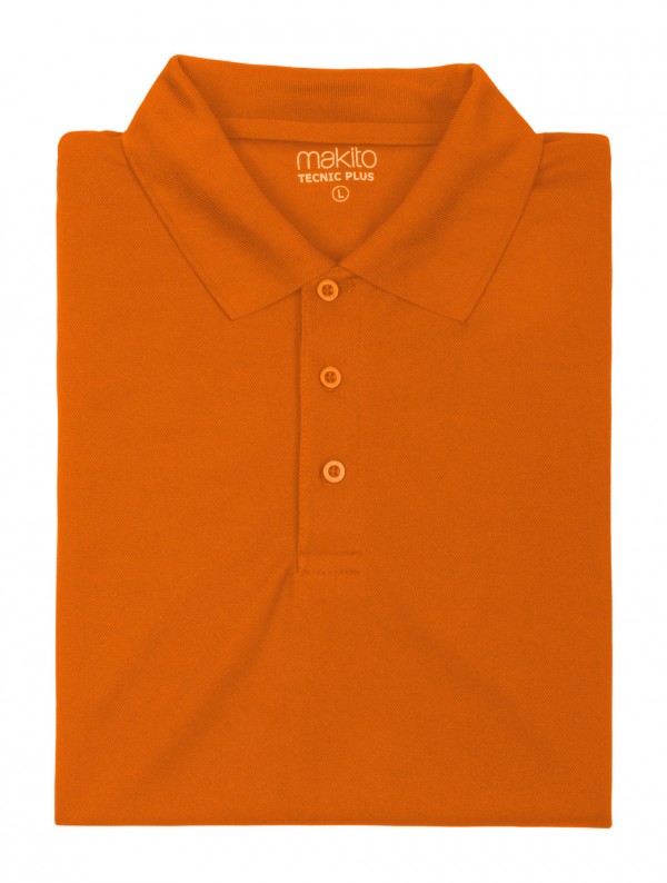 Tecnic Plus tricou polo XL portocaliu