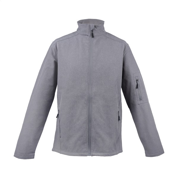 LE800 jachetă softshell cu 3 straturi  cenușiu